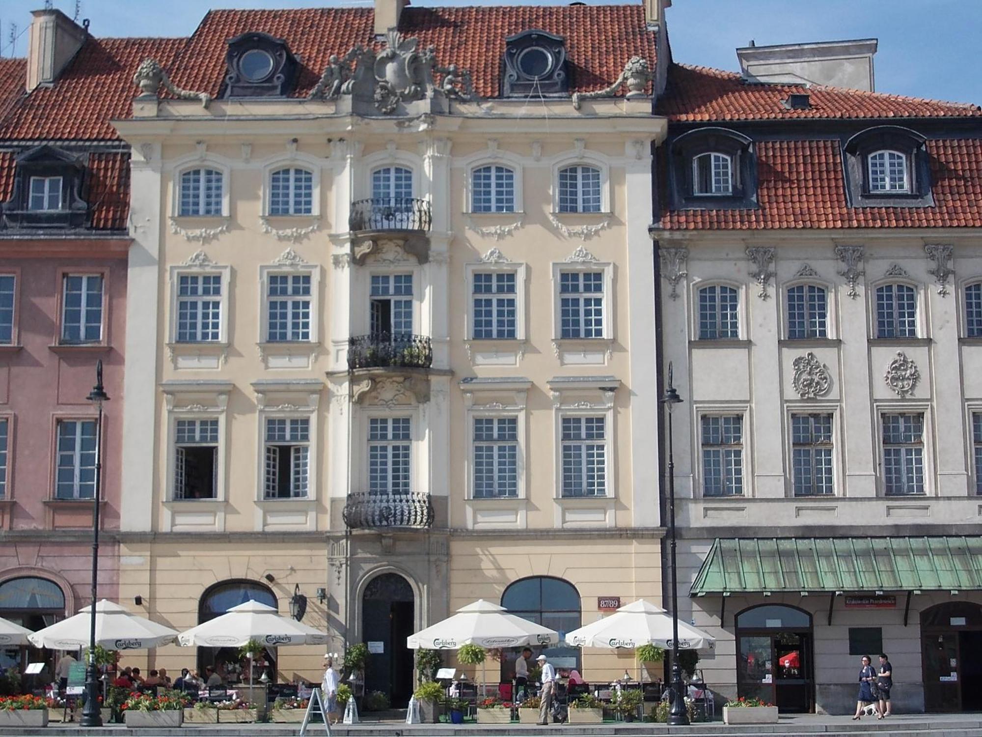 Pokoje Goscinne Dom Literatury Varşovia Exterior foto